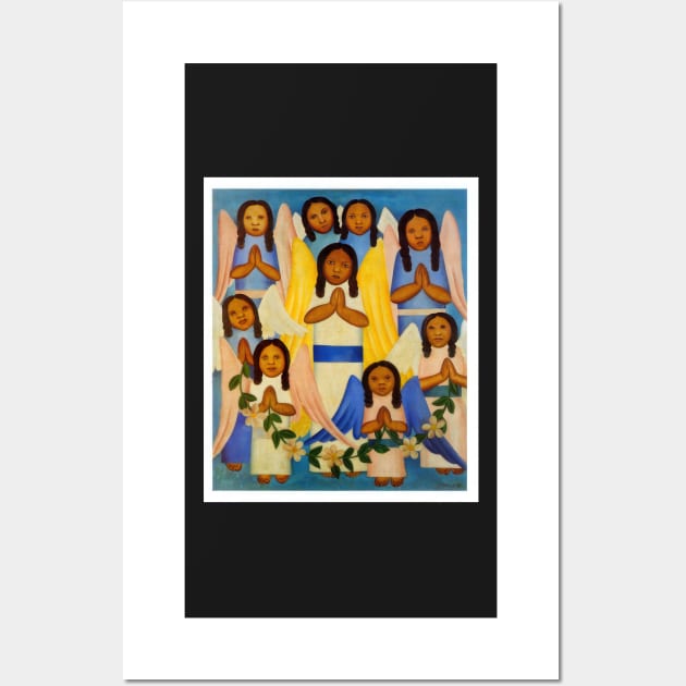 anjos - Tarsila do Amaral Wall Art by Kollagio